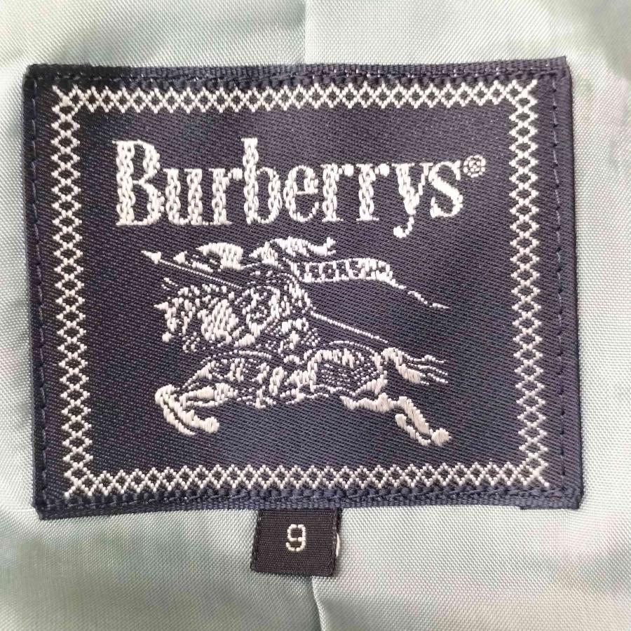 BURBERRYS(バーバリーズ) 金ボタン エンブレム刺繍 パイピング ウール