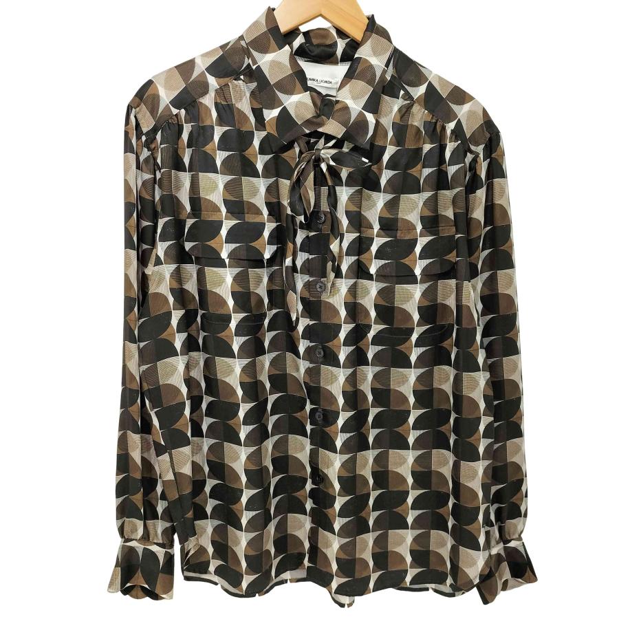 FUMIKA UCHIDA(フミカウチダ) 25SS GEOMETRIC PATTERN PRINTED  中古 古着 0846
