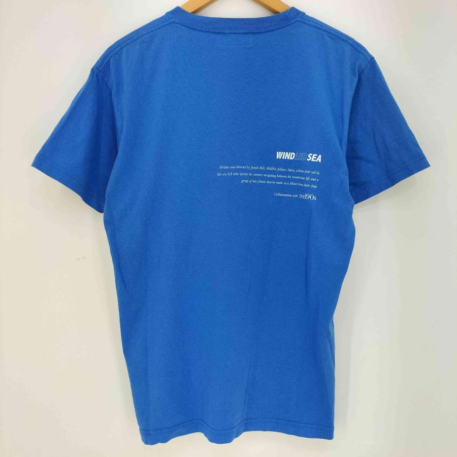 WIND AND SEA（ウィンダンシー） ×mid90s 両面プリント クルーネック