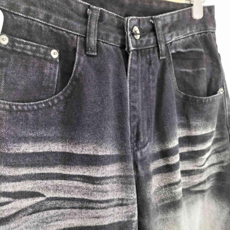 USED古着(ユーズドフルギ) {{SUPERMADE}} ウォッシュ加工 バギーデニム 