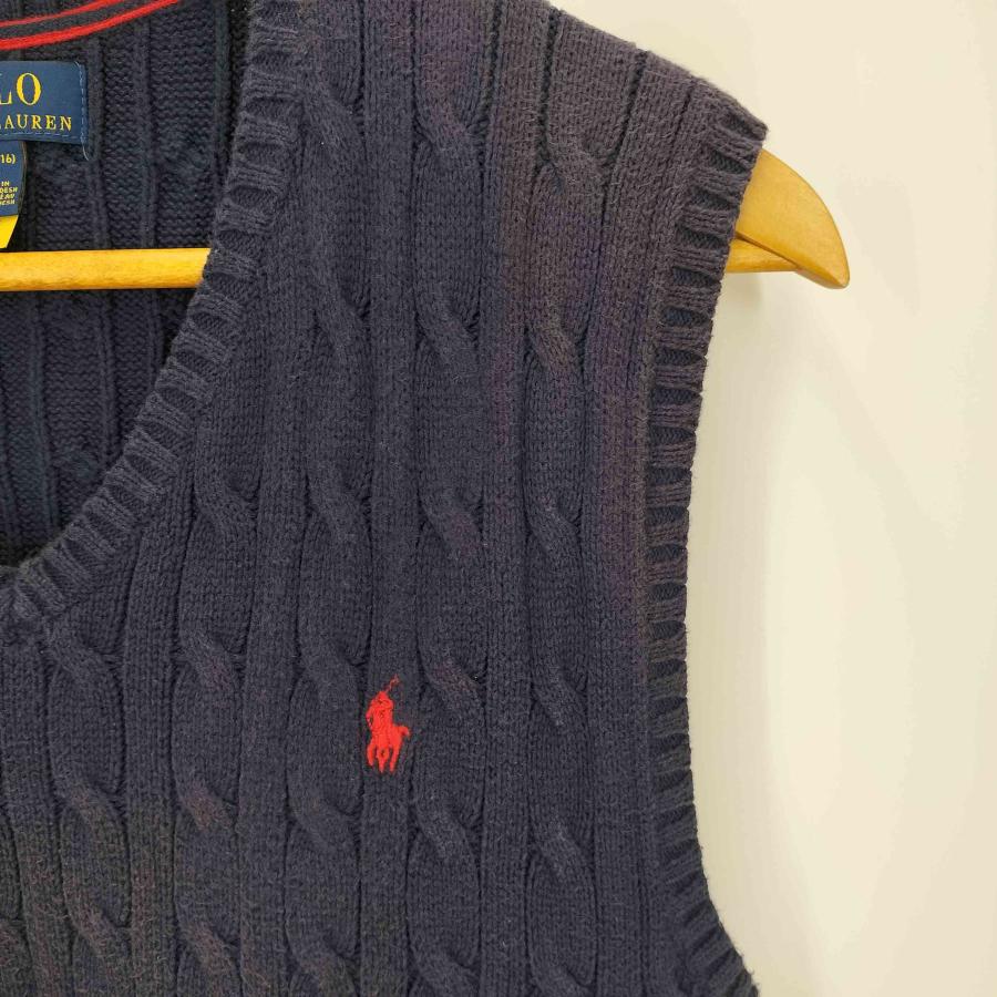 POLO RALPH LAUREN（ポロ・ラルフローレン） ポニー刺繍 ニット ベスト