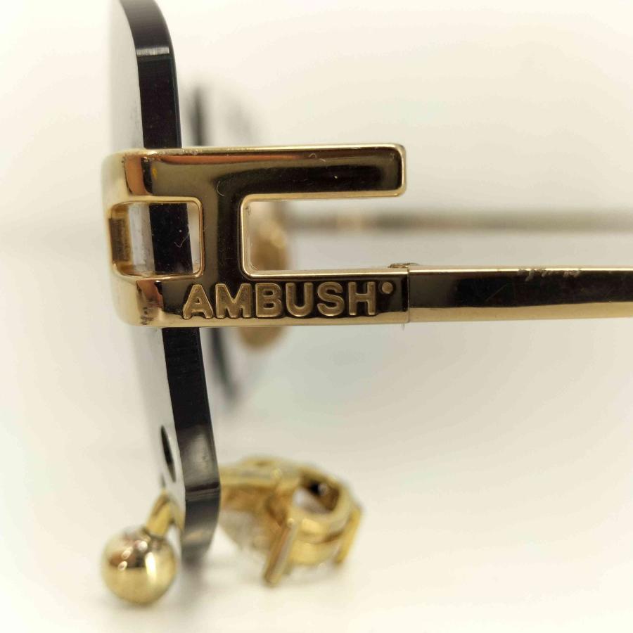 AMBUSH リムレスメガネ AMBUSH（アンブッシュ） PIERCED リムレス メガネ メンズ 61□20-140