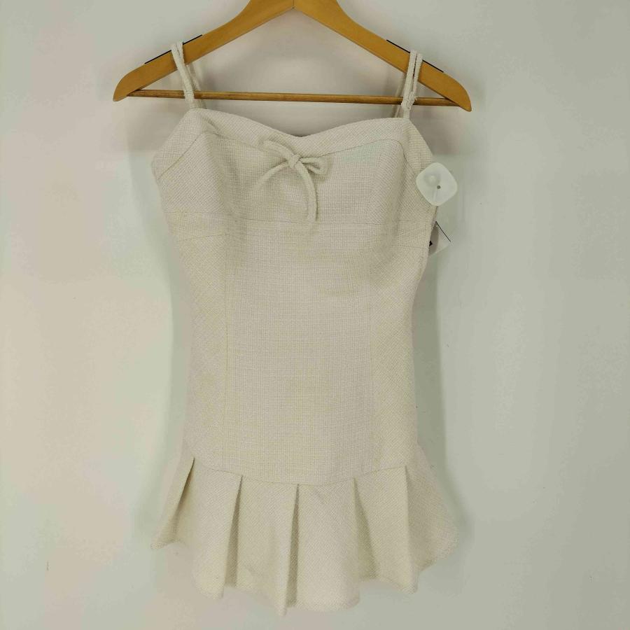 AND MARY(アンドマリー) Twiggy tweed mini dress レディース FREE