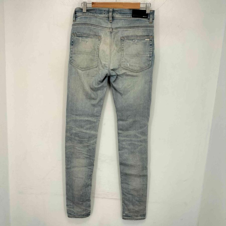 AMIRI（アミリ） Boucle MX1 CLAY Skinny Damaged Denim Pant 中古