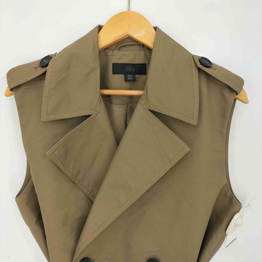 ZARA（ザラ） 26ss ベルト付ダブルブレストベスト レディース import