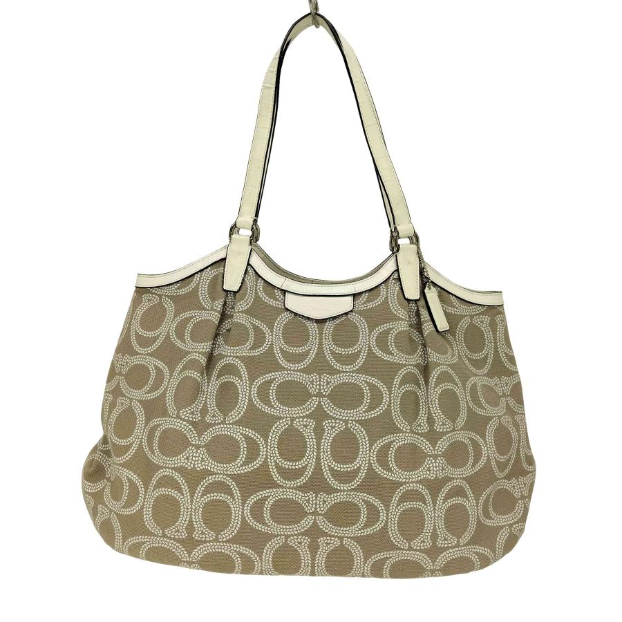 COACH（コーチ） シグネチャー モノグラム 総柄 キャンバス トート