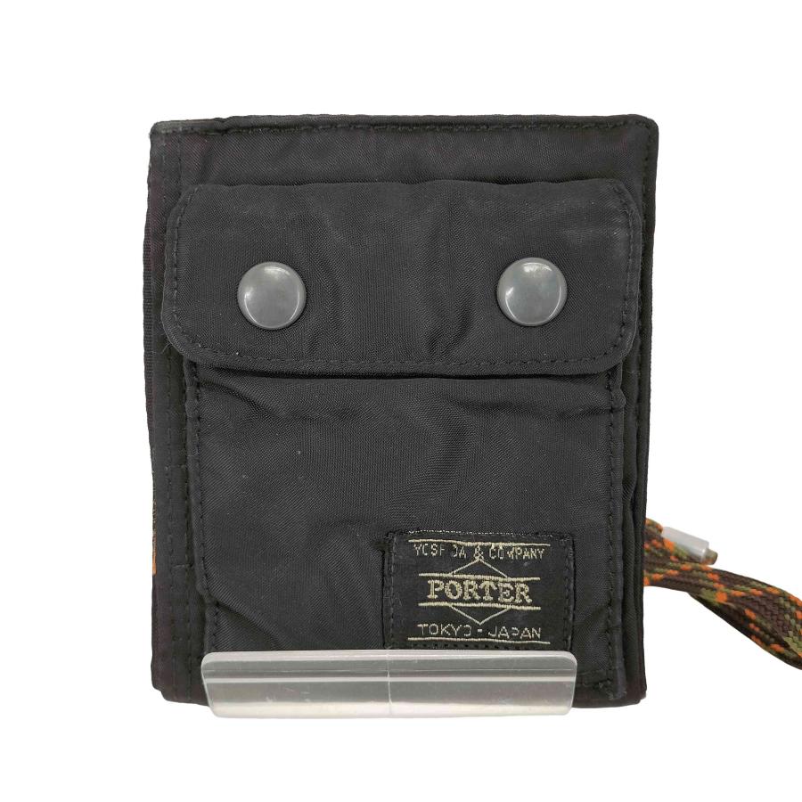 【未使用品】 ポーター タンカー 折り財布 コンパクトウォレット PORTER PORTER(ポーター) タンカー 二つ折り財布 メンズ 表記無 中古
