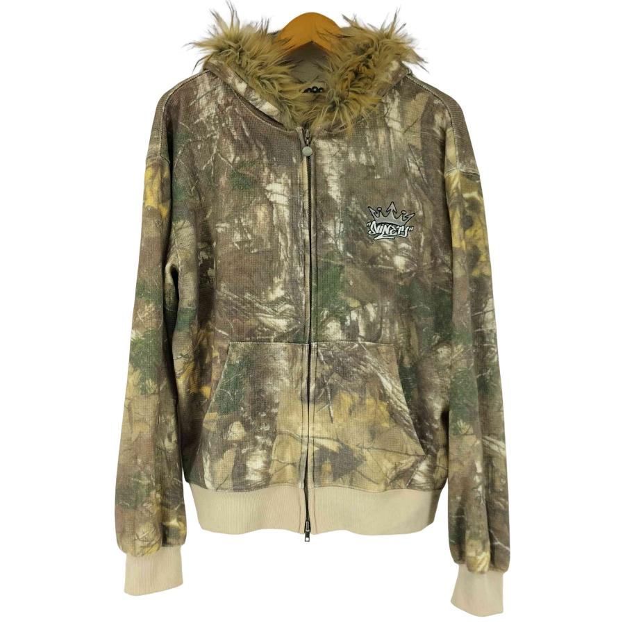 9090 9090(ナインティナインティ) Far Thermal Zip Hoodie ファー 