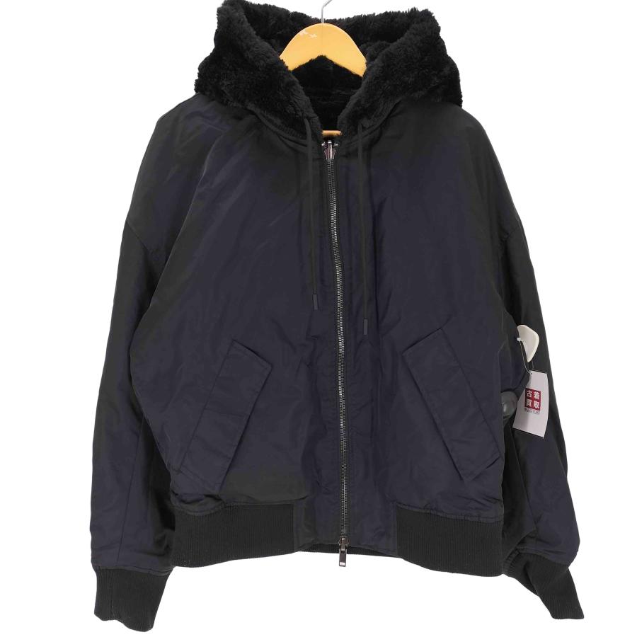 ZARA（ザラ） リバーシブル フェイクファー ボンバージャケット メンズ