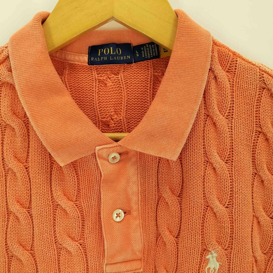 POLO RALPH LAUREN（ポロ・ラルフローレン） ケーブルニット 半袖