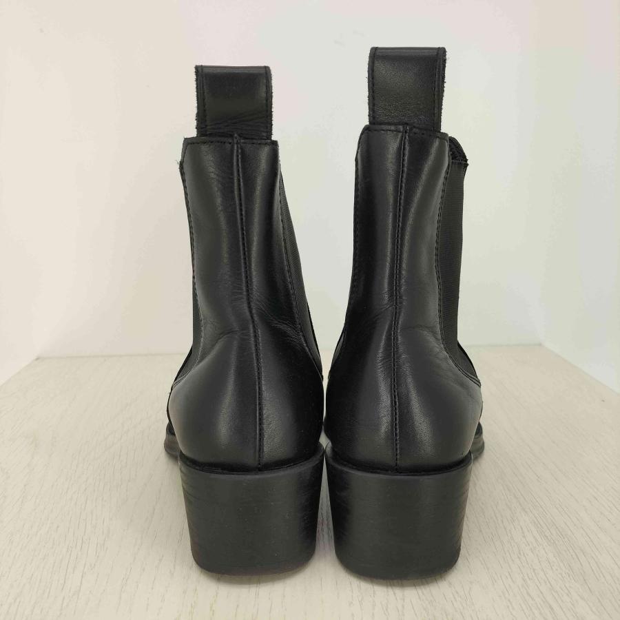 ZARA（ザラ） スクエアトゥ サイドゴア ヒールブーツ メンズ EUR：40