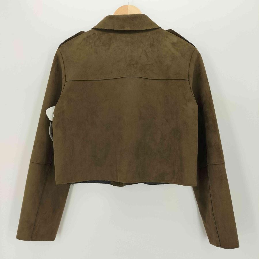 ZARA フェイクスエードショート ジャケット ZARA（ザラ） SHORT FAUX SUEDE JACKET フェイクスエード ショート