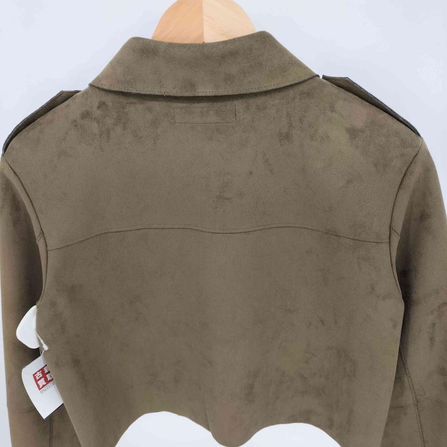 ZARA（ザラ） SHORT FAUX SUEDE JACKET フェイクスエード ショート