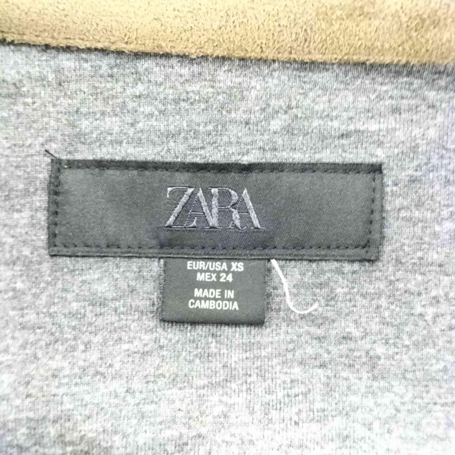 ZARA（ザラ） SHORT FAUX SUEDE JACKET フェイクスエード ショート