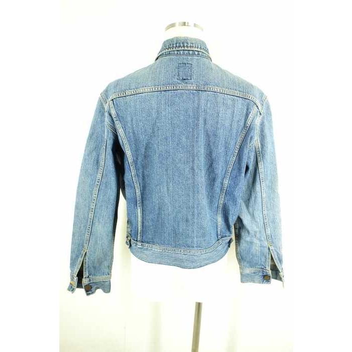 大人気新品 ジャケット リーlee ブルー デニム Lee リー デニムジャケット メンズ サイズl 中古 ブランド古着バズストア Www Threeriversofs Com