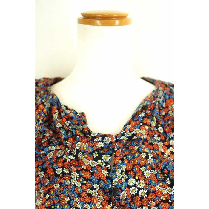 ザラ Zara シャツ ブラウス レディース サイズm 小花柄 中古 ブランド古着バズストア ブランド古着販売のbazzstore 通販 Yahoo ショッピング