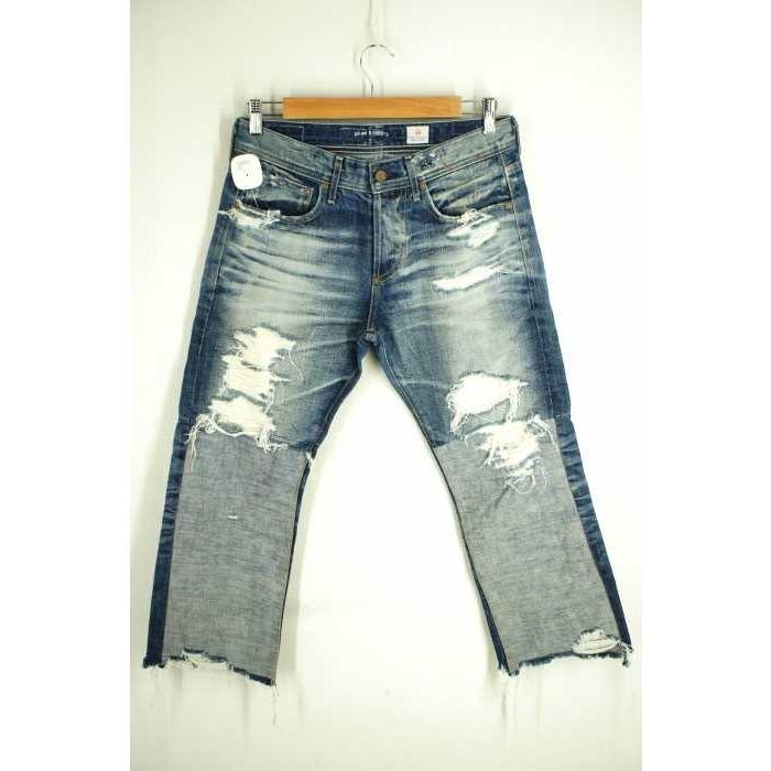 エージー アドリアーノゴールドシュミット Ag Adriano Goldschmied デニムパンツ メンズ サイズus 28 29 ダメージリペ ブランド古着販売のbazzstore 通販 Yahoo ショッピング