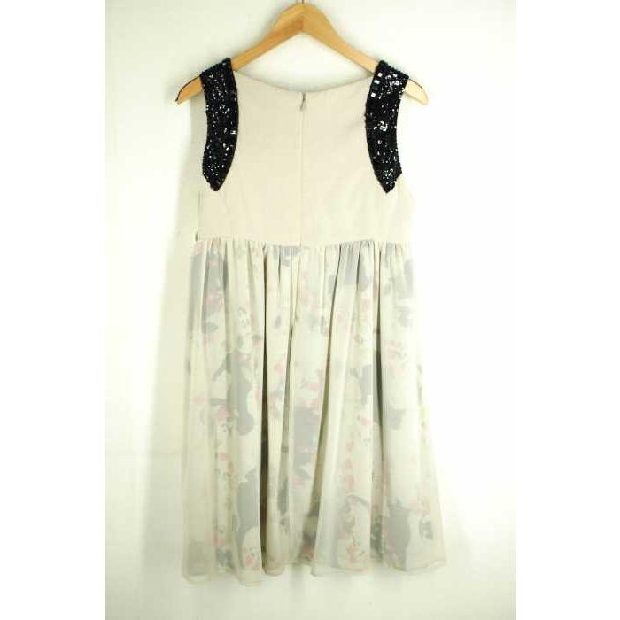 フリフ ふりふ シフォンワンピース レディース サイズjpn M 猫 花柄 シフォンワンピース 中古 ブランド古着バズストア ブランド古着販売のbazzstore 通販 Yahoo ショッピング