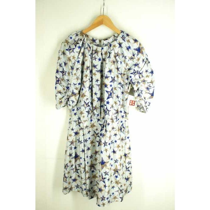 シーバイクロエ See By Chloe シフォンワンピース レディース サイズ表記無 星柄 シルク ワンピース 中古 ブランド古着バズストア ブランド古着販売のbazzstore 通販 Yahoo ショッピング