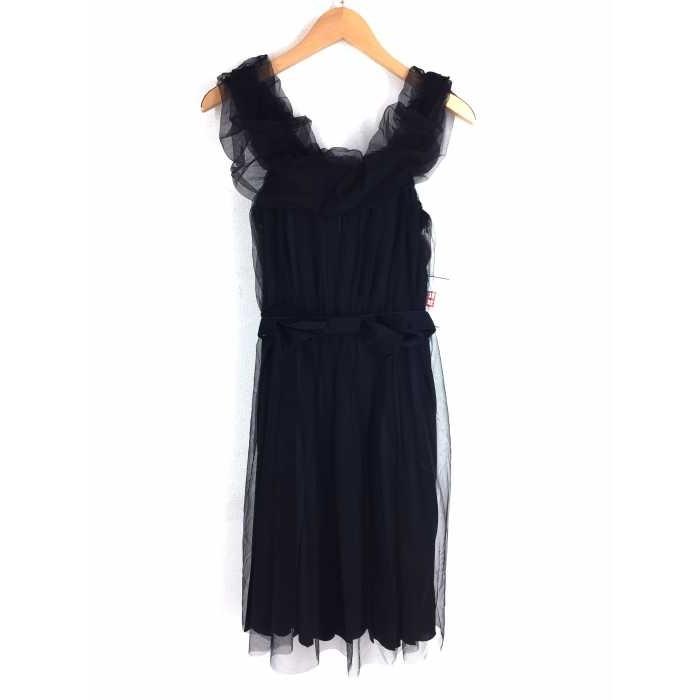 レディース ワンピース ランバンオンブルー Lanvin En Bleu サイズus 38 チュールワンピー 中古 ブランド古着バズストア 0304 ブランド古着販売のbazzstore 通販 Yahoo ショッピング