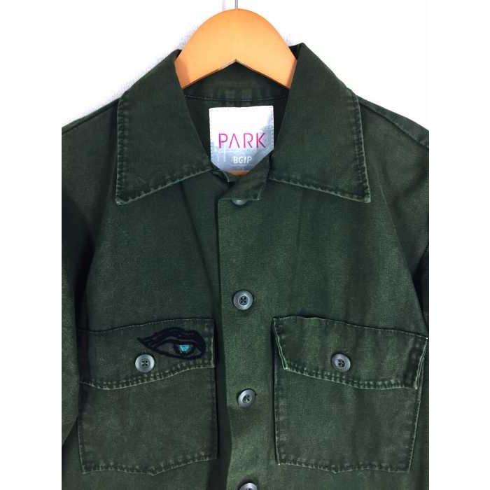 チャオパニック Park Bgip Ciaopanic 刺繍ミリタリーシャツ メンズ M