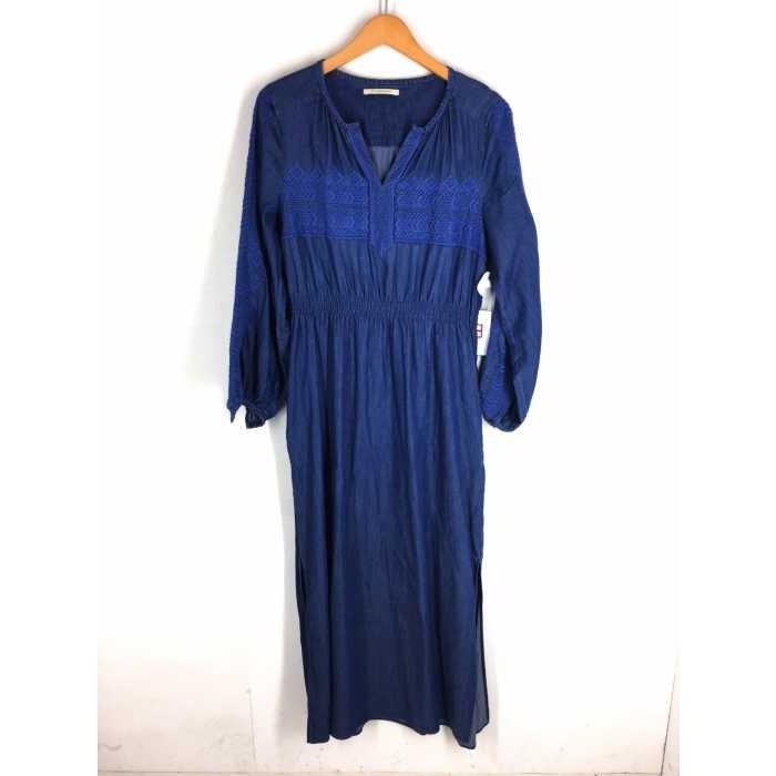 ヌキテパ Ne Quittez Pas デニム刺繍ギャザーワンピース ワンピース レディース Free 中古 ブランド古着バズストア 0526 ブランド古着販売のbazzstore 通販 Yahoo ショッピング