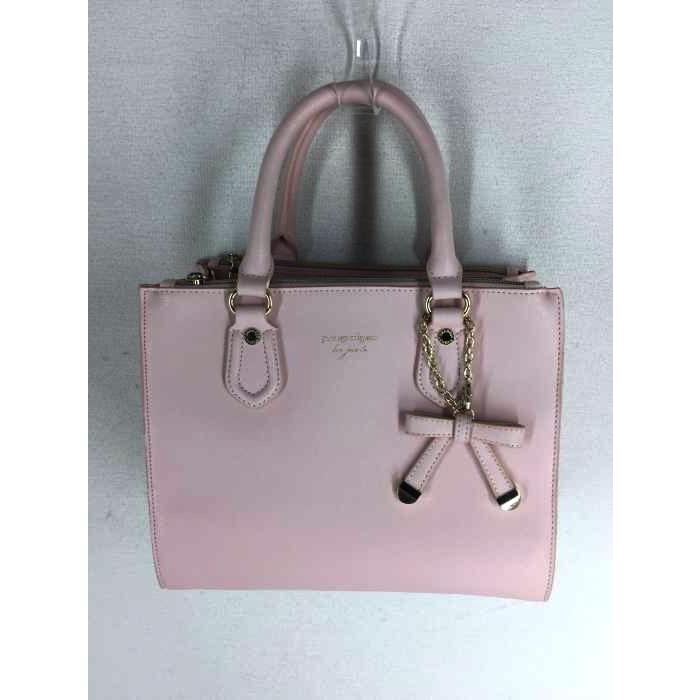 パサージュ ミニョン Passage Mignon 2way リボンチャーム付きハンドバッグ レディース 中古 ブランド古着バズストア 0815 ブランド古着販売のbazzstore 通販 Yahoo ショッピング