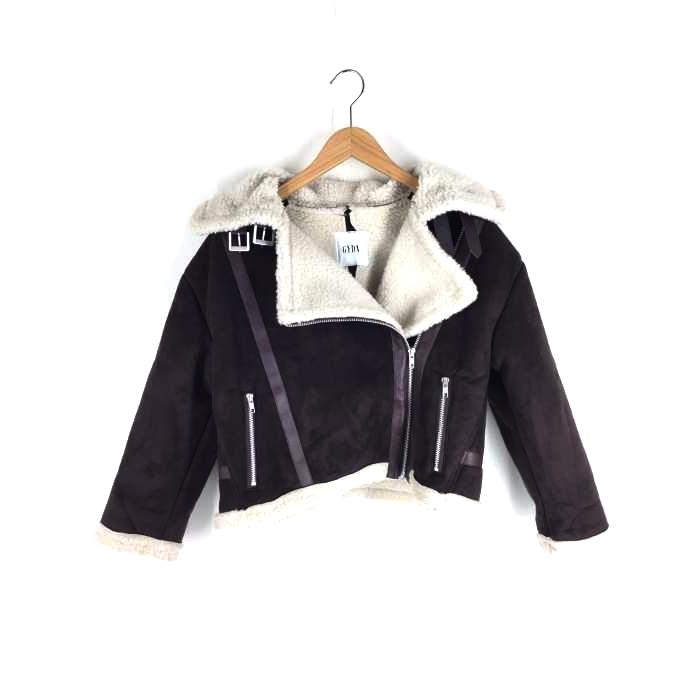 ジェイダ Gyda フェイクムートンライダースジャケット レディース F 中古 1125 ブランド古着販売のbazzstore 通販 Yahoo ショッピング