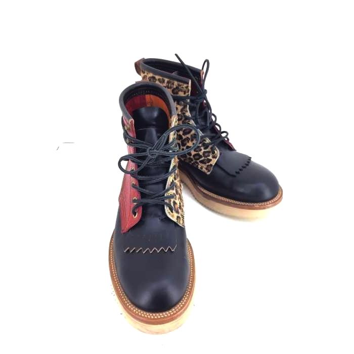 ホワイトサンズ WHITE SANDS クロコダイル レオパード 切替ブーツ メンズ 中古 210108  :2218959210007:ブランド古着販売のBAZZSTORE - 通販 - Yahoo!ショッピング