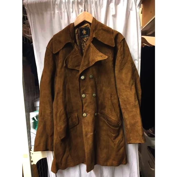 ゴールデンベアー Golden Bear Usa製 ダブルブレストスウェードコート メンズ 中古 ブランド古着販売のbazzstore 通販 Yahoo ショッピング
