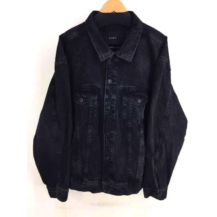 ザラ Zara ブラックデニムジャケット メンズ Xl 中古 2106 ブランド古着販売のbazzstore 通販 Yahoo ショッピング