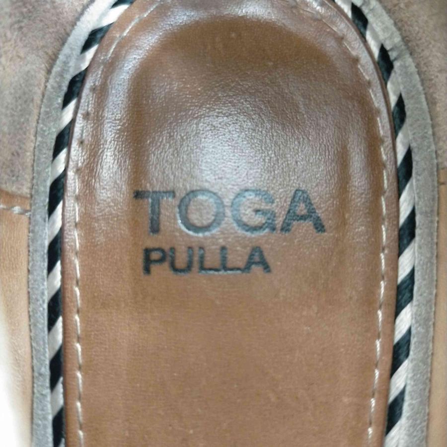 TOGA PULLA PULLA(トーガプルラ) ベルトコーデュロイシューズ 