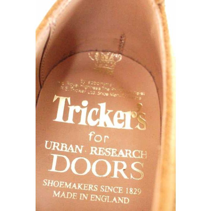 人気ブラドン メンズ シューズ トリッカーズ Doors Research Urban Tricker S ブラウン ベージュ サイズ7 アーバンリサーチドア 15ss 1 2 シューズ
