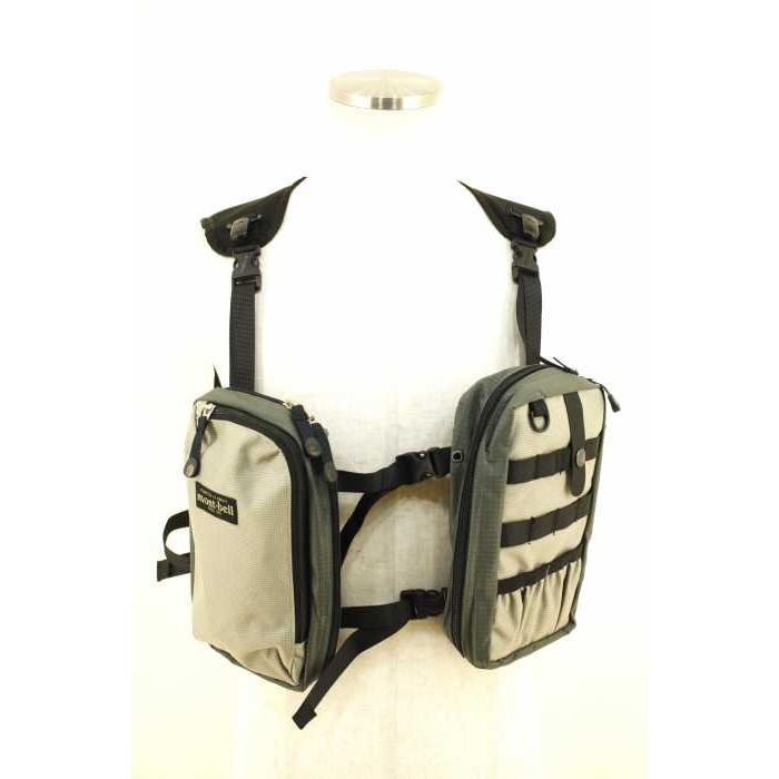 モンベル Mont Bell ボディバッグ メンズ サイズ表記無 チェストタックルバッグ フィッシングベスト 中古 ブランド古着バズストア ブランド古着販売のbazzstore 通販 Yahoo ショッピング