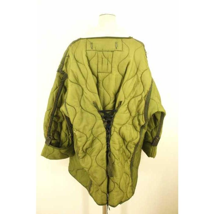 有名な高級ブランド ブランド古着バズストア 中古 リメイクライナーコート サイズfree レディース コート ユウミアリア Aria Yuumi カ ブラック ユウミアリア Aria Yuumi コート アウター