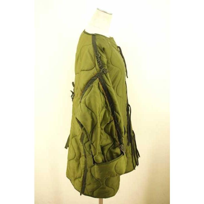 有名な高級ブランド ブランド古着バズストア 中古 リメイクライナーコート サイズfree レディース コート ユウミアリア Aria Yuumi カ ブラック ユウミアリア Aria Yuumi コート アウター