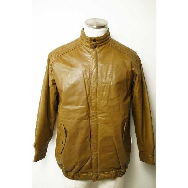 100 正規品 ジャケット ブランド不明used カーキ レーヨン ビスコース Used ブランド不明 レザージャケット メンズ サイズ表記無 レザージャケット 中古 ブランド古着バズストア Www Threeriversofs Com