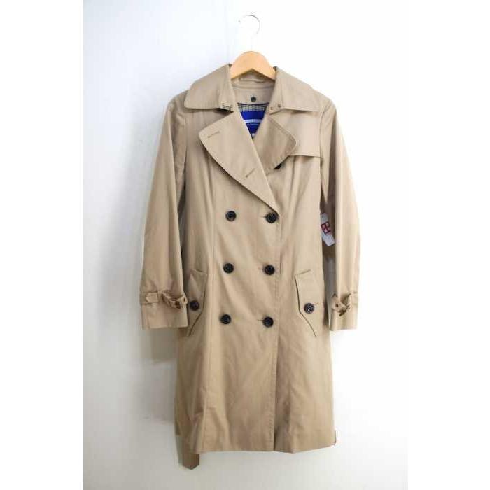バーバリーブルーレーベル Burberry Blue Label トレンチコート レディース サイズeur 40 トレンチコート ノバチェックウールラ ブランド古着販売のbazzstore 通販 Yahoo ショッピング
