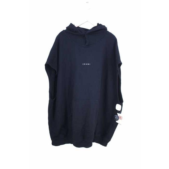 イクミ IKUMI プルオーバーパーカー メンズ サイズ表記無 ロゴプリント