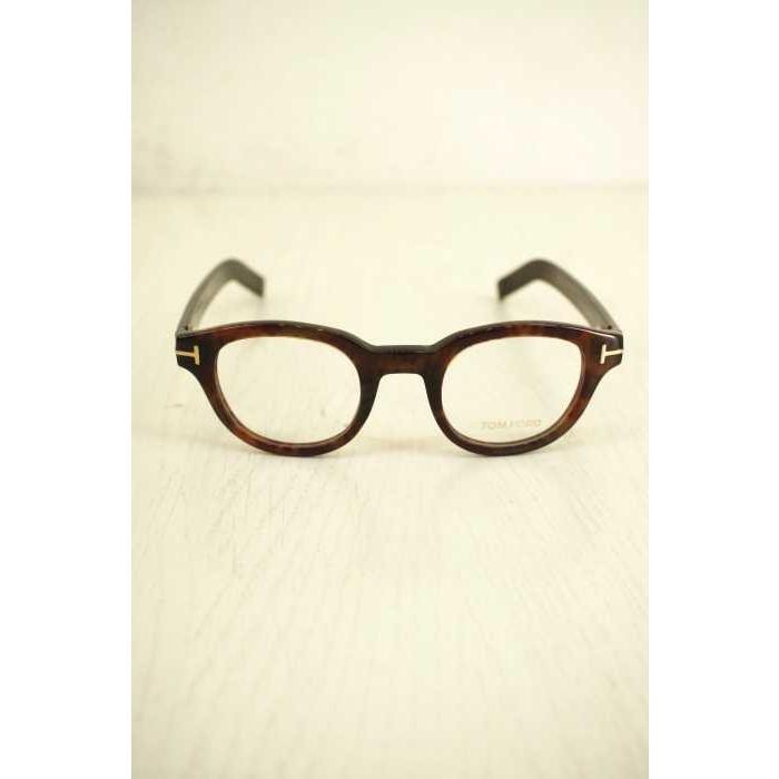 年間ランキング6年連続受賞 Ford Tom トムフォード 茶系 トムフォード Ford Tom メガネ ブランド古着バズストア 中古 ウェリントンメガネ サイズ45 23 メンズ 財布 帽子 ファッション小物