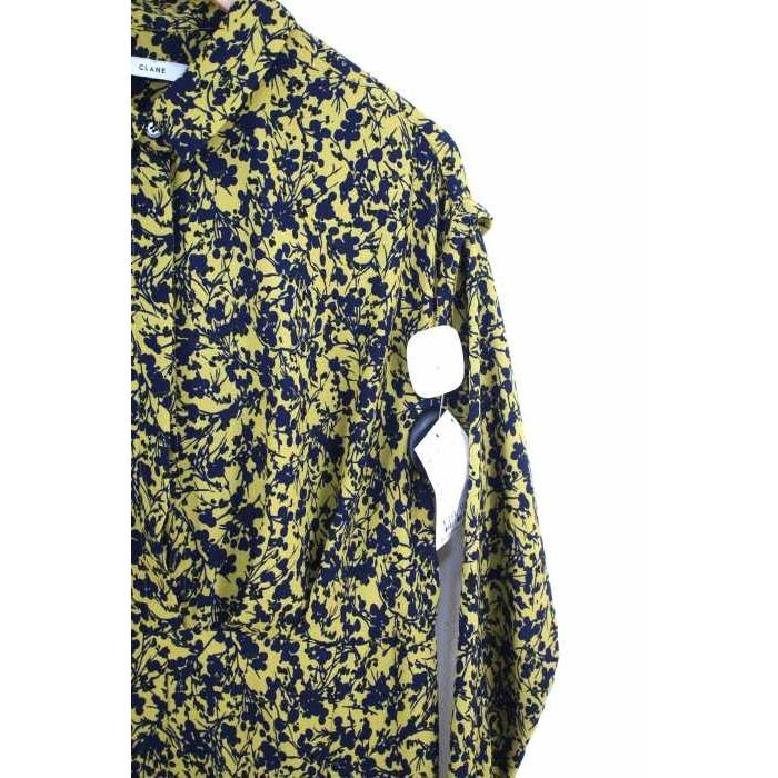 クラネ Clane シャツワンピース レディース サイズ2 18aw Dot Flower Shirts O中古 ブランド古着バズストア ブランド古着販売のbazzstore 通販 Yahoo ショッピング
