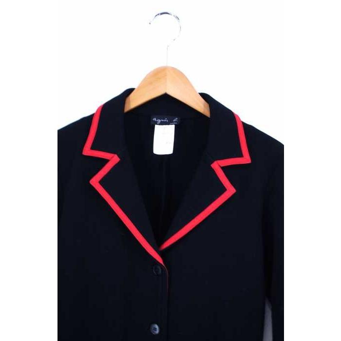 アニエスベー Agnes B テーラードジャケット レディース サイズ3 パイピングテーラード 中古 ブランド古着バズストア ブランド古着販売のbazzstore 通販 Yahoo ショッピング