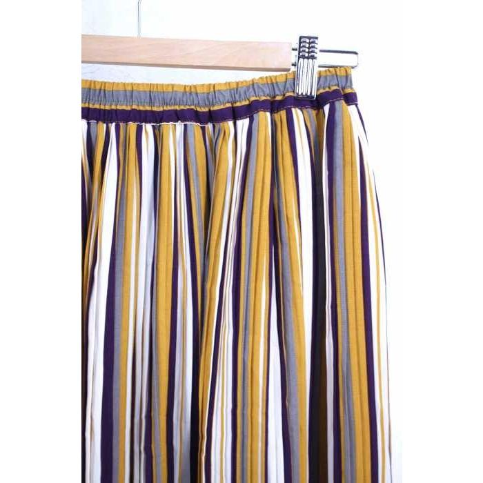 レディース プリーツスカート チャオパニック Ciaopanic サイズfree マルチストライププリーツロ 中古 ブランド古着バズストア 01 ブランド古着販売のbazzstore 通販 Yahoo ショッピング