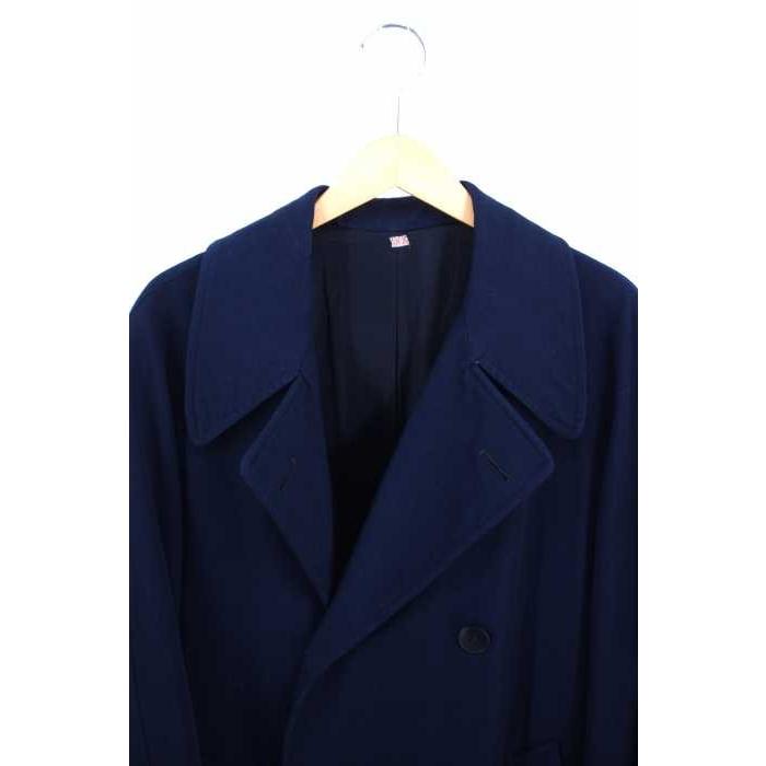 翌日発送可能 Used古着 ユーズドフルギ ブランド古着バズストア ダブルチェスターコ中古 ビンテージ 40s サイズ表記無 メンズ チェスターコート Used古着 ユーズドフルギ 青系 コート アウター