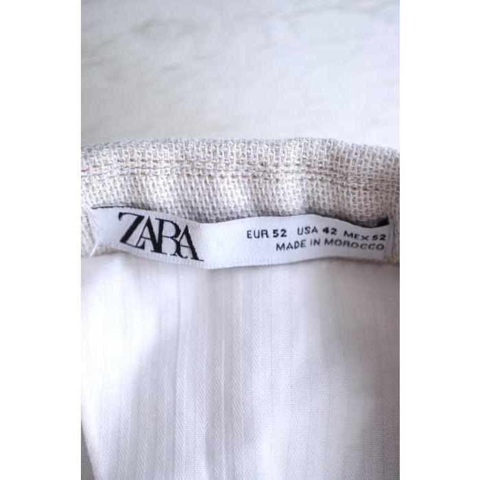 メンズテーラード ブレザー ザラ Zara サイズuk 42 コットンリネン2bシングルテーラードジャケット 中古 ブランド古着バズストア 03 ブランド古着販売のbazzstore 通販 Yahoo ショッピング