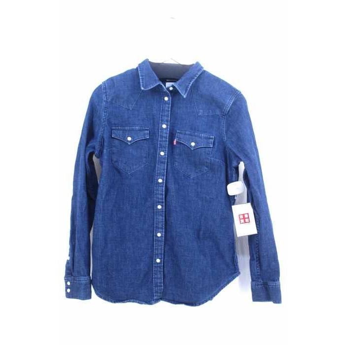 リーバイス Levi S デニムウエスタンシャツ レディース M 中古 ブランド古着バズストア 0929 ブランド古着販売のbazzstore 通販 Yahoo ショッピング