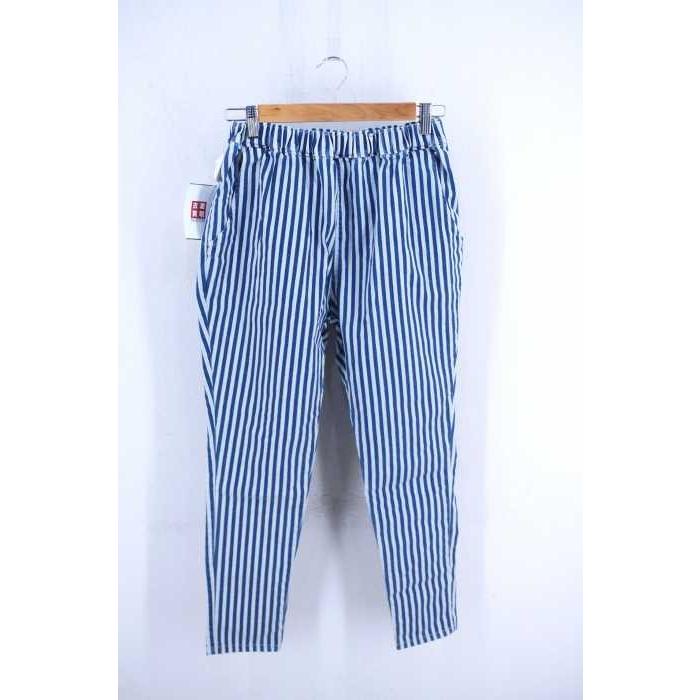 レディース パンツ ビュルデサボン Bulle De Savon サイズf ストライプ サルエルパンツ 中古 ブランド古着バズストア 0110 ブランド古着販売のbazzstore 通販 Yahoo ショッピング