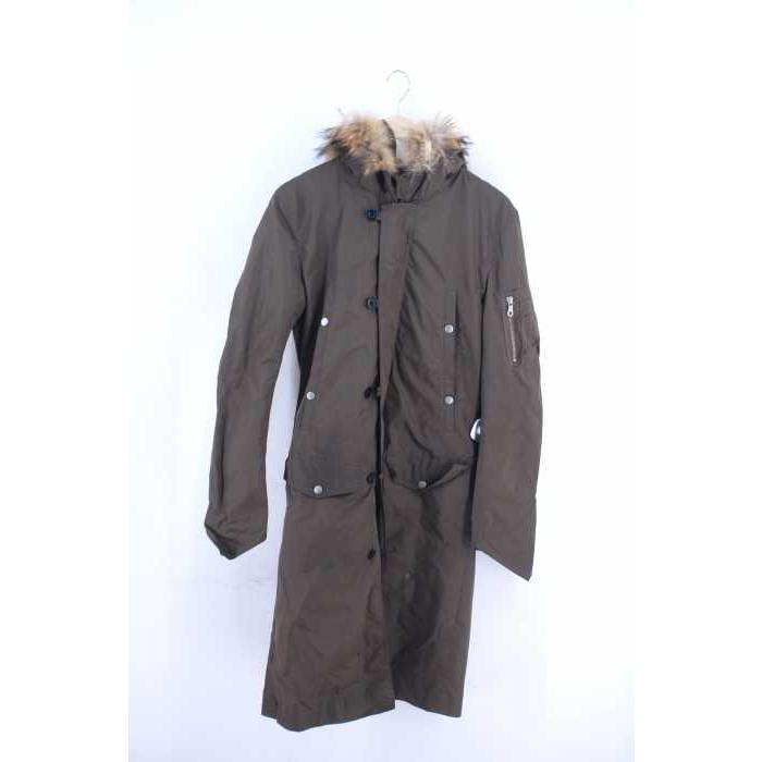 ヅクイシュクルゼ Zweischwarze ラクーンファーフードモッズコート レディース S 中古 ブランド古着販売のbazzstore 通販 Yahoo ショッピング
