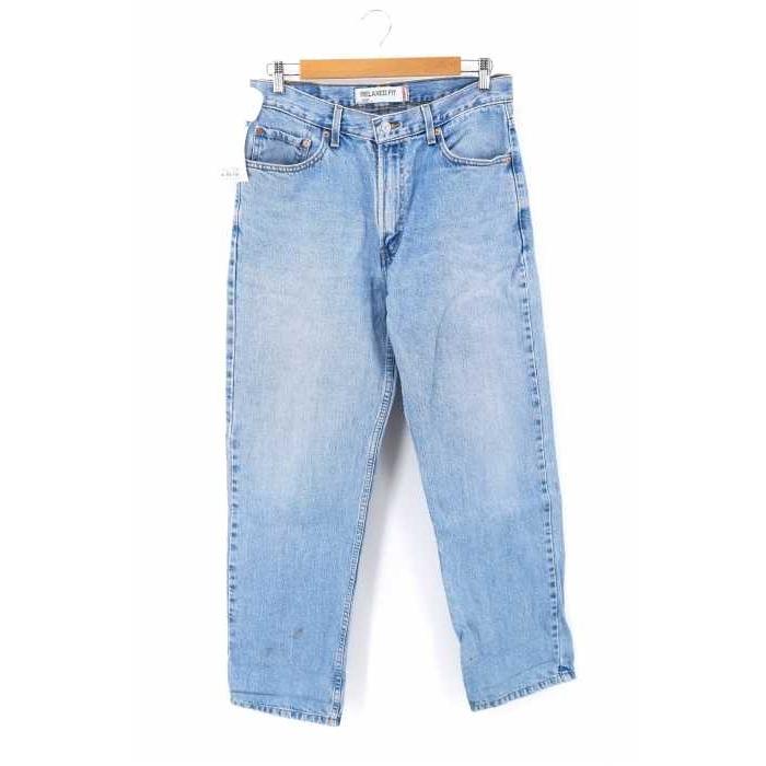 メンズジーンズ デニム リーバイス Levi S サイズ33inch 550 ウォッシュ加工テーパードデニム 中古 ブランド古着バズストア 04 ブランド古着販売のbazzstore 通販 Yahoo ショッピング