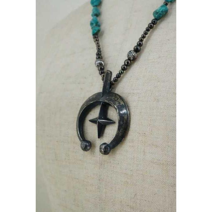 絶対一番安い ユーズドフルギ Used古着 ナバホ ナジャ スカッシュブロッサム サンダーバードネックレス メンズ 中古 高級感 Lespakigali Com